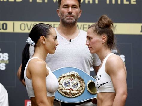 Aussie boxer Cherneka Johnson’s weigh